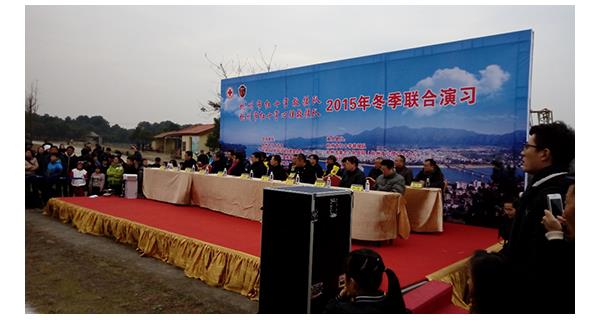 科洛公司应邀参加杭州红十字会冬季联合演习